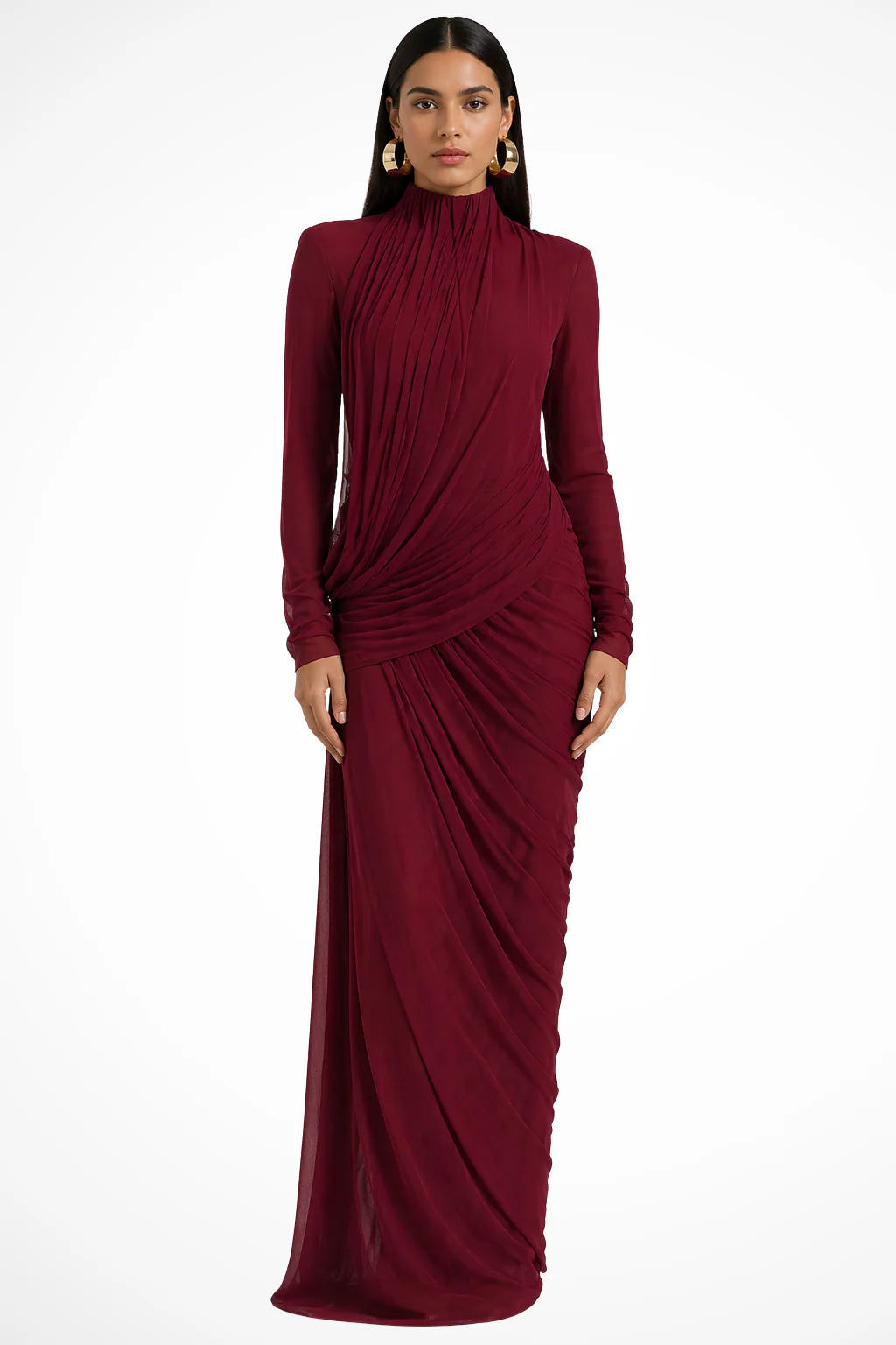 2XL / Burgundy
