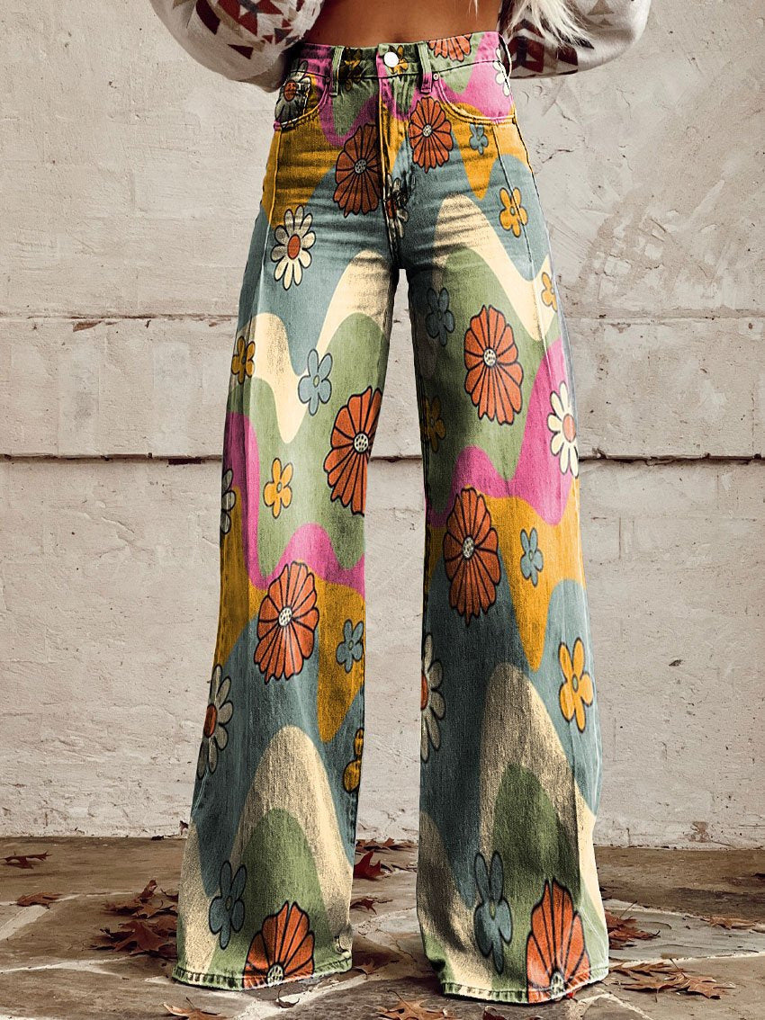 Waves & Flowers / 3XL
