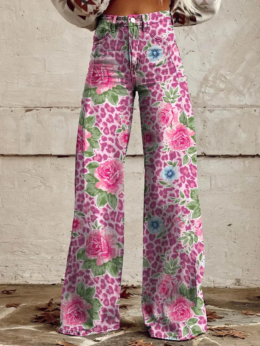 Pink Floral / 3XL