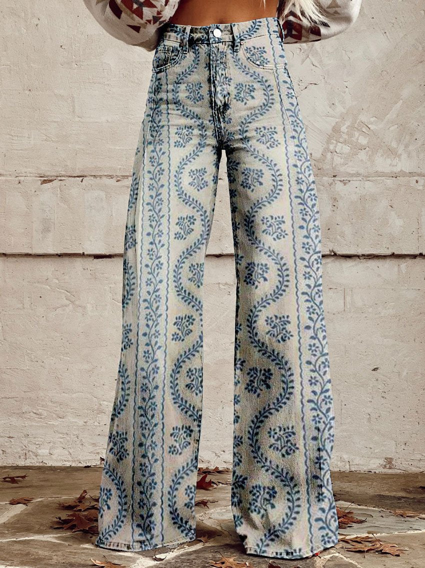 Blue Patterned / 3XL