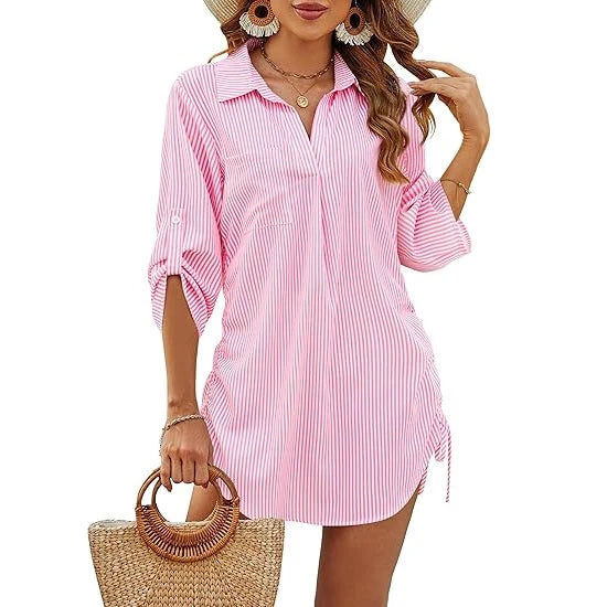 Pink Striped / 2XL